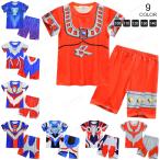 Tシャツ 半袖 パジャマ 上下セット 子供服 上下セット キッズ 夏 夏パジャマ ルームウェア 男の子 スーパーマン ウルトラマン パジャマ 長袖 男の子透気性 綿