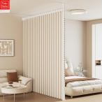 つっぱり式 部屋の間仕切り 伸縮式カーテンレール 突っ張り式 パーテーション カーテンポール 部屋仕切り 間仕切りつっぱり棒 パーテーション突っ張り棒 自立式