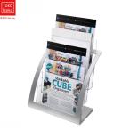 3 уровень журнал файл держатель каталог подставка подставка для журналов проспект дисплей подставка для бизнеса офис 