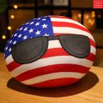 ポーランドボール ぬいぐるみ カントリーボール抱き枕 10/30/40cm Polandball人形 アニメ クッション ペンダント Countryball おもちゃ 置物 飾り物 誕生日プレ