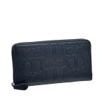 送料無料 コーチ 財布 メンズ COACH 長財布 シグネチャー レザー アコーディオン ジップ ウォレット CE551 QB/BK ブラック