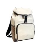 コーチバッグメンズCOACHリュックカラーブロックシグネチャーレーサーバッ...