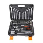 工具セット ソケットレンチセット61点セット バイク 自転車 工具 セット 修理 整備 DIY 便利 簡単 タイヤ交換 パーツ ソケットレンチセット