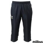 mobus(モーブス)ウィンドブレーカー クロップドパンツ フットサル サッカー ハーフパンツ レディース 10ブラック 〔msw5811c-10〕