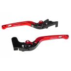 CBR250RR MC51 '17〜 可倒式クラッチ＆ブレーキレバー 赤［SP0077R］
