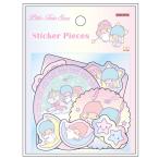  хлопья наклейка Little Twin Stars лаванда 