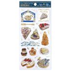 i. ... бумага наклейка крем пуховка & фрукты фруктовый пирог 