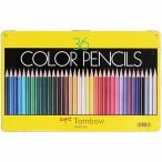 TOMBOW CBNQ36C 色鉛筆 36色 送料無料一部地域除くトンボ鉛筆色鉛筆36色セット 缶入り【クリックポスト発送】