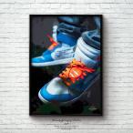 キックスポスター KICKS POSTER スニーカーポスター SNEAKERS POSTER 送料無料 当日発送 ポスターフレーム付き P-1919