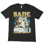 【クリックポスト対応可】メンズ TシャツSADE SMOOTH OPERATOR TEEシャーデー スムース オペレーター TシャツBLACK(ブラック)アーティスト 歌手 プリント ミュー