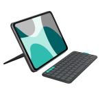 ショッピングair ロジクール Flip Folio iPad Pro 11インチ M5 / M4 & iPad Air 11インチ M3 / M2  iK1185GRA