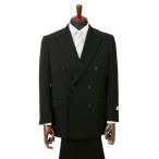 [ европейская одежда. Aoyama ]s Lee season оттенок черного двойной стандартный формальный [E body ][.. шерсть тканый ] [ жакет ] двойной 6 кнопка pi-k гонг peru необшитый на спине книга@ шт. место 