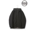 ショッピングAライン 【洋服の青山】秋冬 ブラック系 ゼロプレッシャーコート【Aライン】【リバーシブル】 リバーシブル (ブラック×グレー) フーテッドコート フロントファスナー