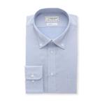 [ европейская одежда. Aoyama ] голубой sax синий кнопка down рубашка длинный рукав весна лето осень-зима . карман tops Y рубашка резчик рубашка мужской рубашка бизнес ходить на работу командировка мужчина 