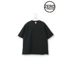 【洋服の青山】春夏 ワッフルTシャツ ブラック 黒 半袖 メンズ ティーシャツ トップス カットソー 涼しい クールビズ ビジネス カジュアル ビジカジ 無地