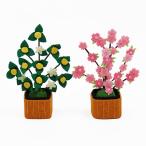 ちりめん 桜橘 高さ8.5cm 雛人形 小道具 道具 自由に飾ってオリジナルひな人形に 桜橘 ひな人形 ひな祭り ひな 雛 お雛様 .桜橘.