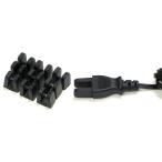 AC штекер колпак розетка штекер покрытие 10 шт. комплект чёрный электрическая розетка защитный корпус 