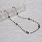 SVラブラドライトチェーンネックレス