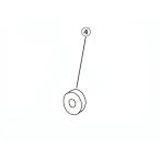 【レース専用】 4.COLLAR LH STEP BAR[バックステップキット(EF650K26J1)：補修部品] バイク