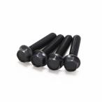  фланец болт M8×45mm/4 шт. комплект ( черный ) мотоцикл 