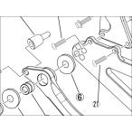 [ гонки специальный ] 6.WASHERΦ8×Φ22 t1.6 задняя подножка комплект ремонт детали мотоцикл 
