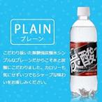強炭酸水 500ml プレーン48本