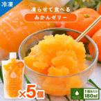 凍らせて食べるゼリー みかん ゼリー 5個入