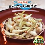 島らっきょうの塩漬け300g