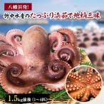 八幡浜発 竹中水産の浜茹で地蛸 三昧 1.5kg前後