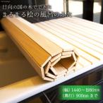 日向の国の木でできた まるまる桧の風呂のふた