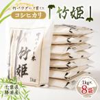 竹パウダーで育てた 勝浦産コシヒカリ 竹姫