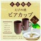 民芸陶器えびの焼 ビアカップ
