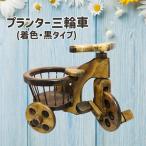 プランター三輪車 着色 黒タイプ