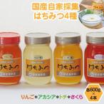 自家採集はちみつ4種詰め合わせ 計2400g