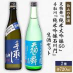 天狗舞 純米大吟醸50 手取川 純米吟醸石川門