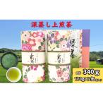 深蒸し煎茶 貼り缶 170g×2本