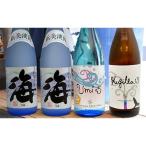 672-1 焼酎 海と海わり くじらわりの1.8L4本セット