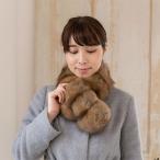 高級毛皮 ロシアンセーブル&ヌートリアダブルフェースマフ…