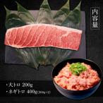 本鮪 大トロ 中トロ 赤身各200g ネギトロ200g×2