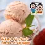 こだわり 福岡産あまおうジェラート100g×6個