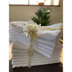 ふるさと納税 阪南市 泉州タオル　210匁総パイル　白タオル12枚入り