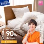 抗菌 抗ウイルス加工羽毛2枚合わせふとん
