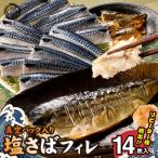 塩さばフィレ14枚入 真空パック入 _G7321