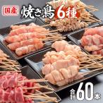若鶏 焼き鳥6種 60本