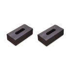 ふるさと納税 海南市 和歌山県海南市 木目塗り ティッシュBOX グレイッシュウォールナット 2個組 おしゃれな木目柄