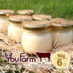 You Farmのカスタードプリン 90g×6個