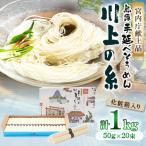手のべ陣川熟成麺 島原手延べそうめん1kg 250g×4袋入