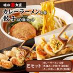 ふるさと納税 苫小牧市 カレーラーメンと餃子 Eセット