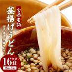 宮崎名物 釜揚げうどん 16食入り