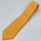 クラバットユキジ製 ソフト デニムタイ クロームイエロー